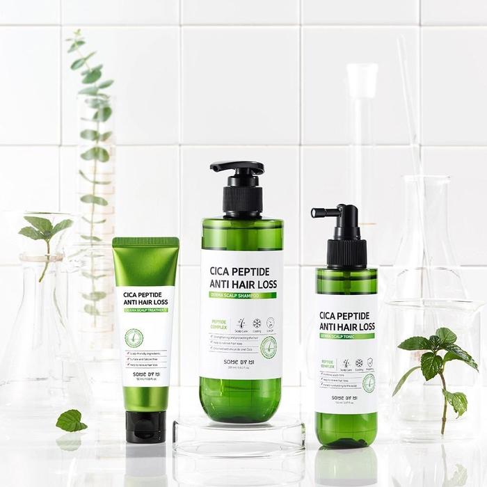 Gambar Some By Mi Cica Peptide Anti Hair Loss Treatment Set isi 3 items - 3 Item Cica dari NaturalORI undefined Tokopedia