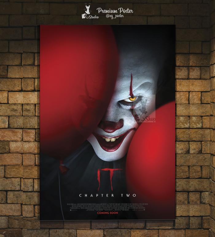 Jual Poster Film - It Chapter Two - Pennywise - Cinema Size - Kab ...