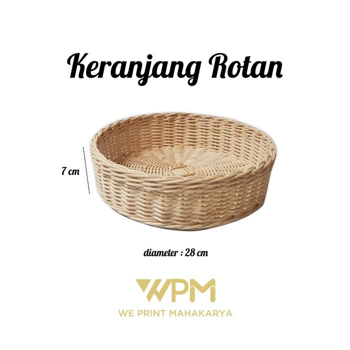 Gambar Keranjang bulat untuk aqiqah ukuran M dari We Print Mahakarya_NEW undefined Tokopedia