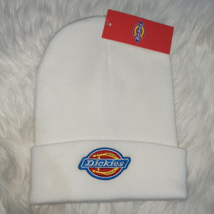 Jual K-118 Topi Kupluk Dickies White 