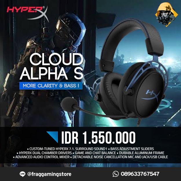HyperX Cloud Alpha S 7.1 Surround Sound 