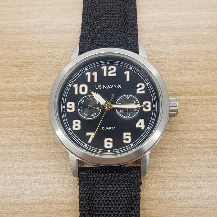 Jual Sale! US NAVY 83419MA Black Dial 