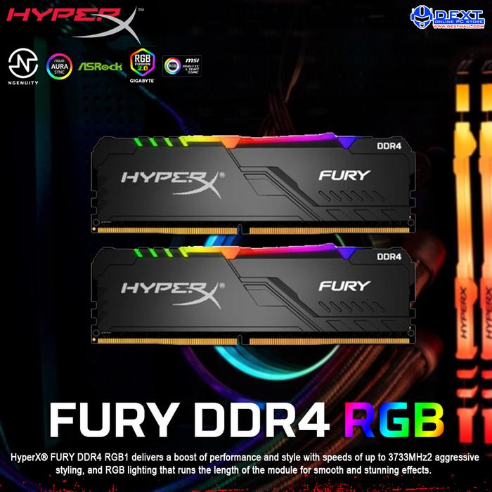 Jual Kingston HyperX Fury RGB DDR4 