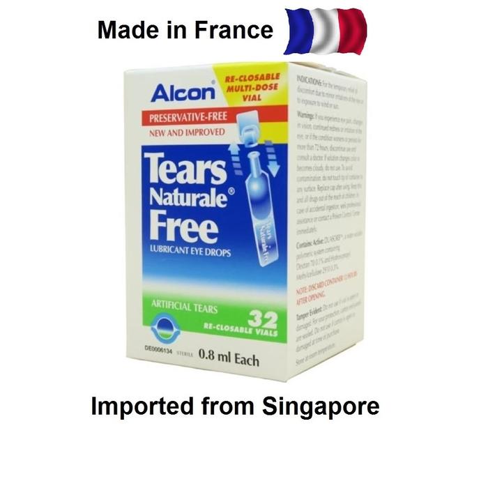 Gambar Alcon Tears Naturale Free / Artificial tears / Air mata buatan 32 vial dari 1407Corner undefined Tokopedia