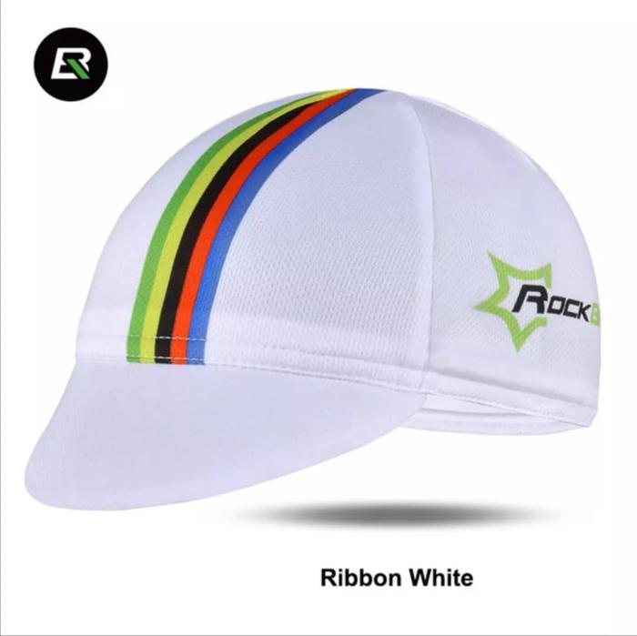 Gambar ROCKBROS MZ100 Topi Sepeda Bicycle Cap Hat. Sepeda Lipat, Road Bike - Ribbon White dari Wof Wheel of Fortune Official undefined Tokopedia