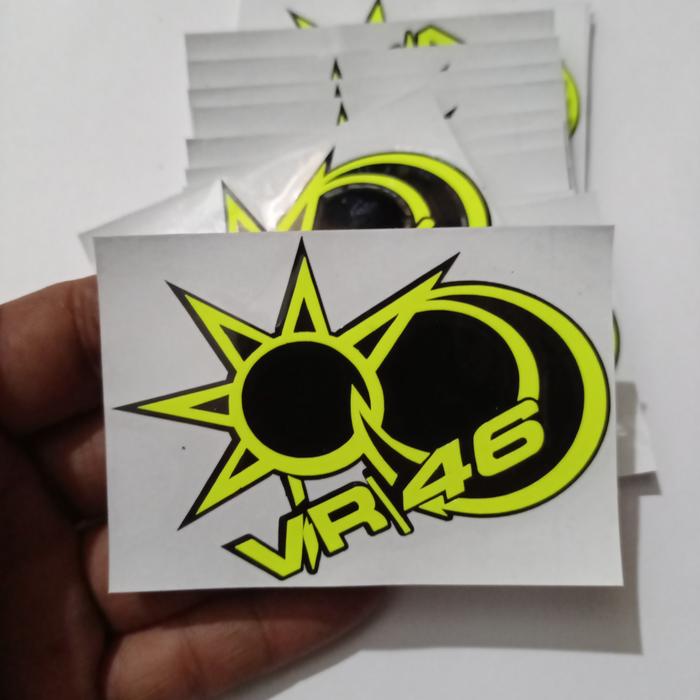 Gambar sticker cutting 46 rossi - A dari kirman sticker undefined Tokopedia