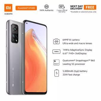 Jual HP XIAOMI MI 10 T PRO 8GB/256GB 