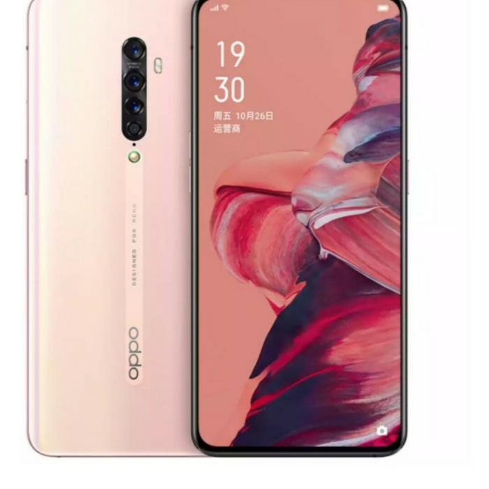 Gambar OPPO RENO 2 RAM 8GB INTERNAL 256GB [ RAM 8GB/256GB+NFC GARANSI RESMI - Merah Muda dari Hendri Celular undefined Tokopedia