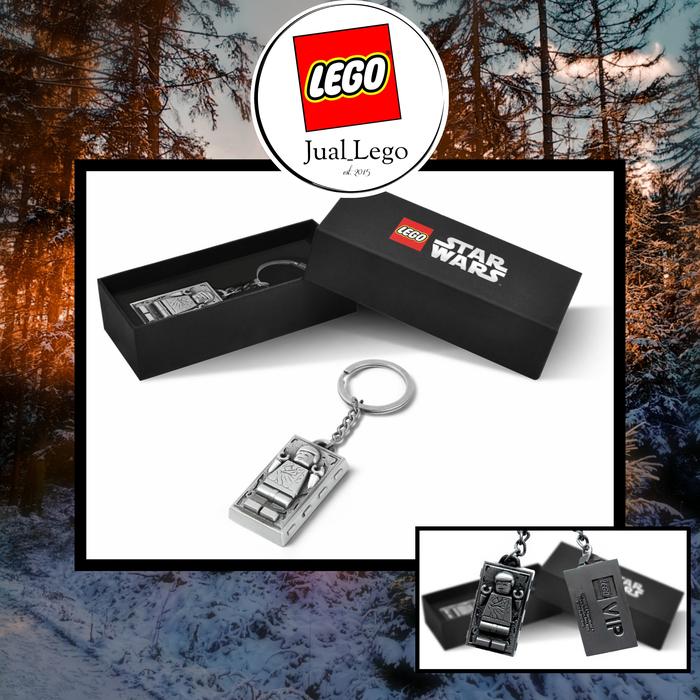 Jual Lego Keychain VIP Han Solo in Carbonite Metal Steel Kota