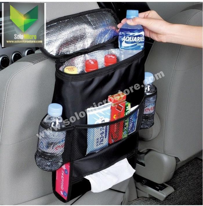 Gambar Tas Keranjang Pendingin Kursi Mobil Back Seat Storage 9L dari SOLO MICRO undefined Tokopedia