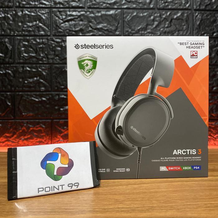 Jual Headset Steelseries Arctis 3 Black - Kota Bandung - POINT99 COMPUTER |  Tokopedia