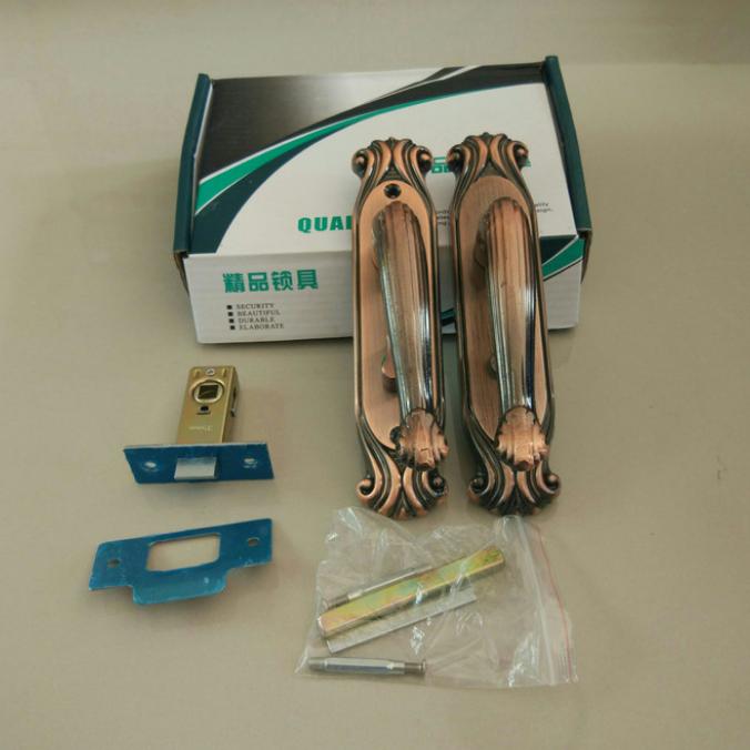 Gambar Kunci kamar mandi / Kunci pintu kamar mandi A8328 HV /kunci pagar besi - pin 35mm+handle dari bmb stores undefined Tokopedia