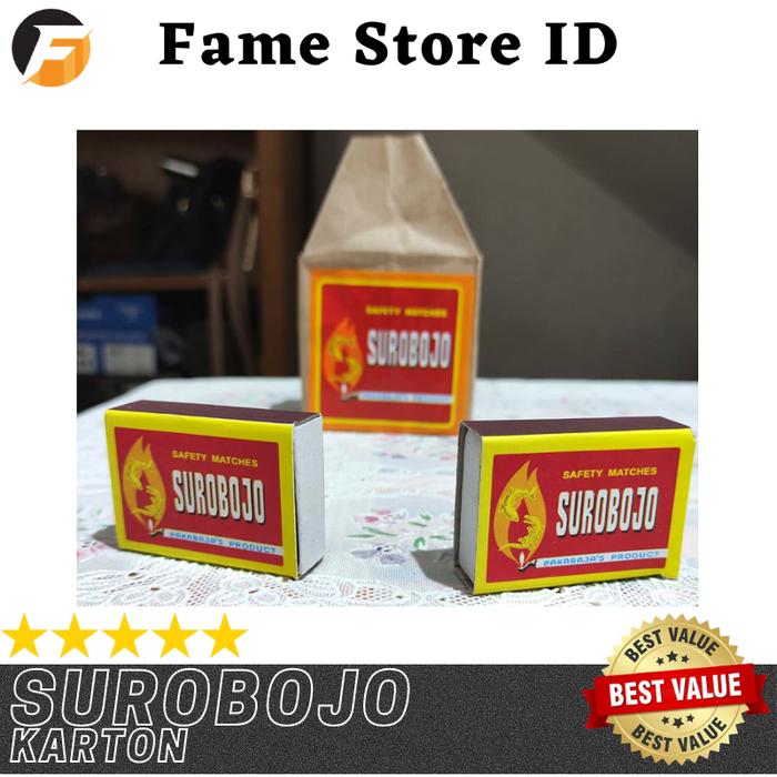 Gambar Korek api kayu SUROBOJO dari Fame Store ID undefined Tokopedia