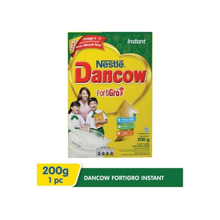 Gambar DANCOW Fortigro Susu Bubuk Instant Box 200g - Vanila dari Bounty_ undefined Tokopedia