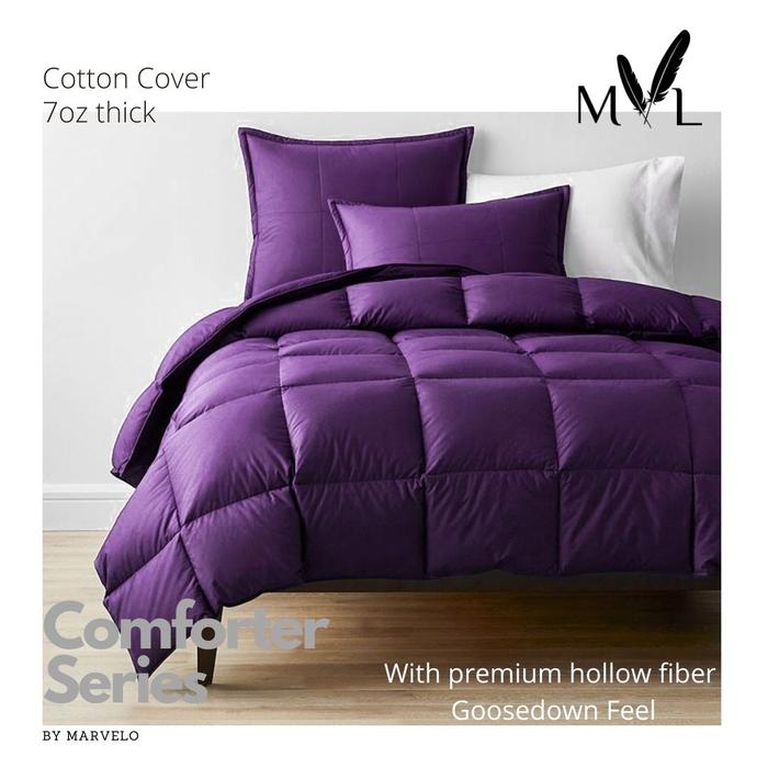 Gambar BED COVER SPREI SET KATUN JEPANG King Koil Size 200 Tinggi 30 cm - Ungu, tinggi 30 cm dari Marvelo Bedding undefined Tokopedia