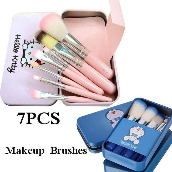 Gambar KUAS SET MAKE UP - 7 IN 1 - Doraemon dari Face Shield IDN undefined Tokopedia