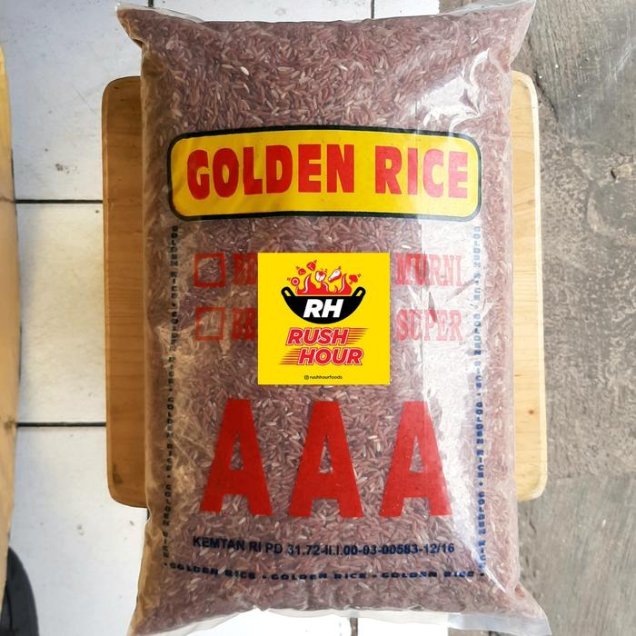 Gambar beras merah 5 kg dari Rushhourfoods undefined Tokopedia