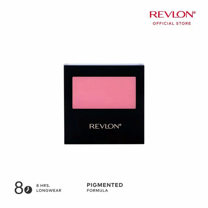 Gambar REVLON POWDER BLUSH WITH BRUSH - 002 Haute Pink dari YuliaKosmetikSemarang undefined Tokopedia