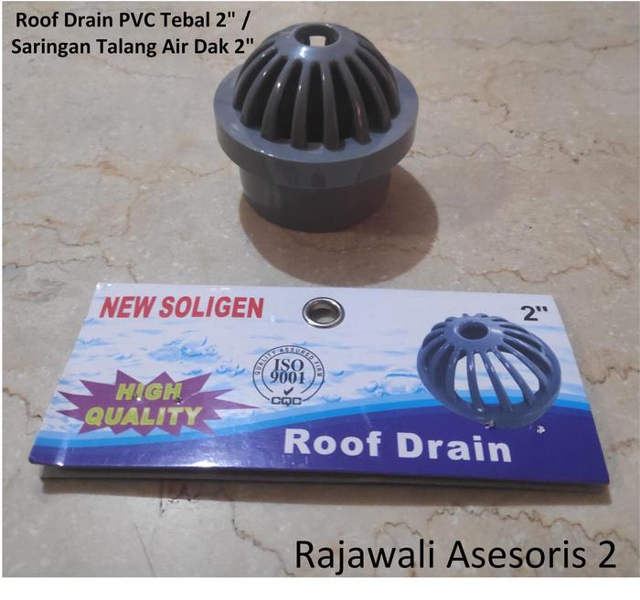Gambar Roof Drain PVC Tebal / Saringan Talang Air Dak 2", 3", 4" - 2 Inch dari Rajawali Asesoris undefined Tokopedia