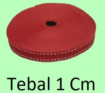 Gambar Pita Kado Organdi Hias Tali Grosgrain Motif Bintik Per Meter - Merah Terang dari Nyonya Lie undefined Tokopedia