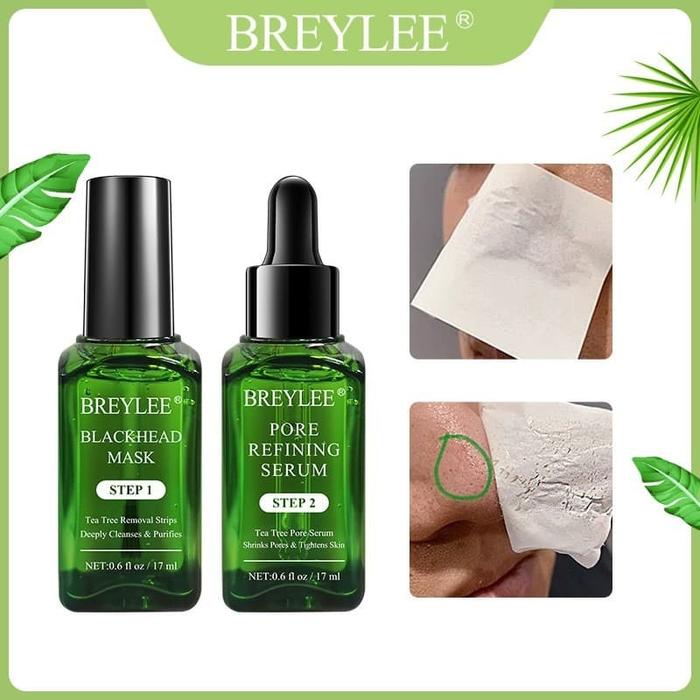 Gambar Breylee Blackhead Remove Mask Step 1 / Step 2 - STEP 1 KOMEDO dari Parcello undefined Tokopedia