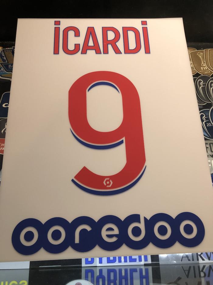 Jual Nameset Original Icardi PSG Away Season 2020-21 Kota