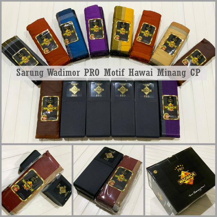 Gambar Sarung Wadimor PRO Motif Hawai Minang CP dari Makmur Tanah Abang undefined Tokopedia