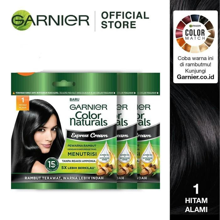 Gambar POVSTOREID | POVSTOREID | GARNIER Color Naturals SACHET pewarna rambut - 1. HITAM ALAMI dari POVSTOREID undefined Tokopedia