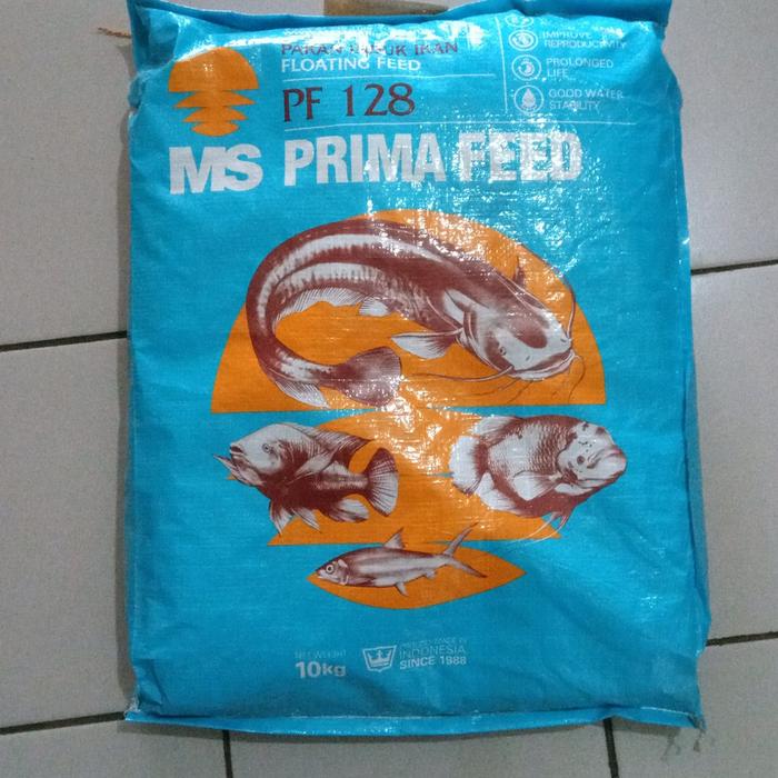 Gambar Prima FEED PF-128, Pakan Ikan Apung Induk, 1sak= 10kg dari TokoLELE JKT undefined Tokopedia