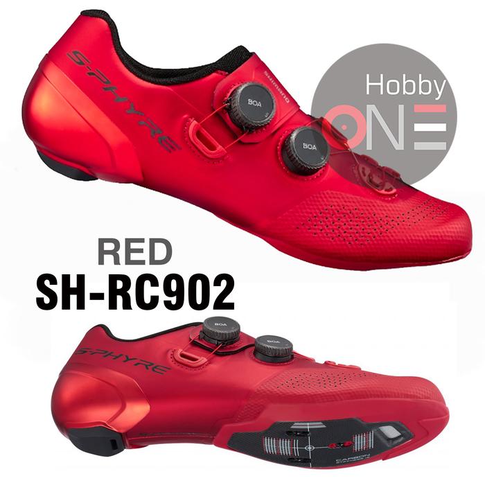 SHIMANO RC9(SH-RC902) ワイド レッド 40.0 S-PHYRE シマノエスファイア RC9 ワイド SH-RC902 限定カラー