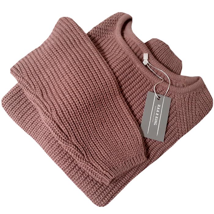 Gambar Raa-Nty Sweater - Sweater Rajut - DUSTY PINK dari R A A &amp; KUNG Official undefined Tokopedia