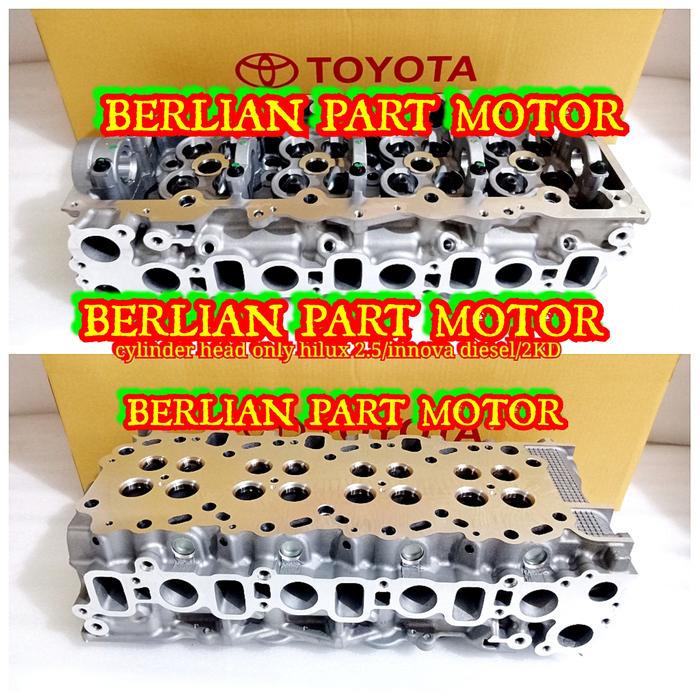 Jual cylinder head innova diesel cylinder head fortuner 2kd