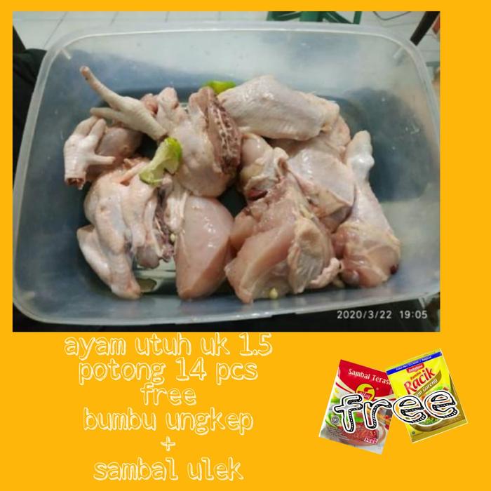 Jual Paket Ayam Berat 1 5kg Potong 14 Pcs Jakarta Timur Chicken Fress Tokopedia