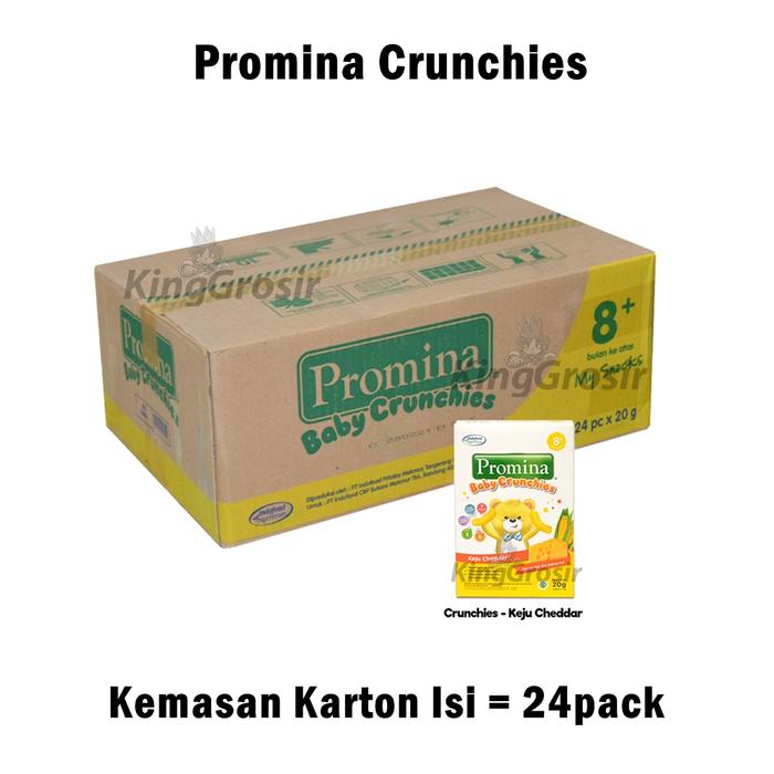 Gambar Promina Baby Crunchies Keju KARTON Isi 24pack Camilan Bayi - Krim Ayam Brokl dari King Grosir Murah undefined Tokopedia