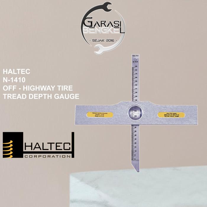 Jual Haltec N1410 OffHighway Tire Tread Depth Gauge Ukur Ketebalan
