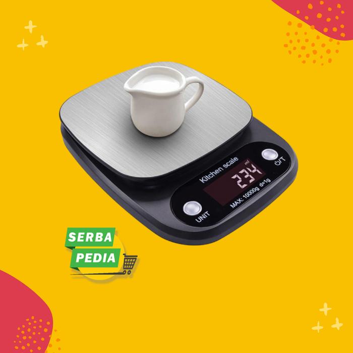 Gambar Taffware Digipounds Timbangan Dapur Digital Kitchen Scale 10kg 1g Z2S - Hitam dari Gerai Serbapedia undefined Tokopedia