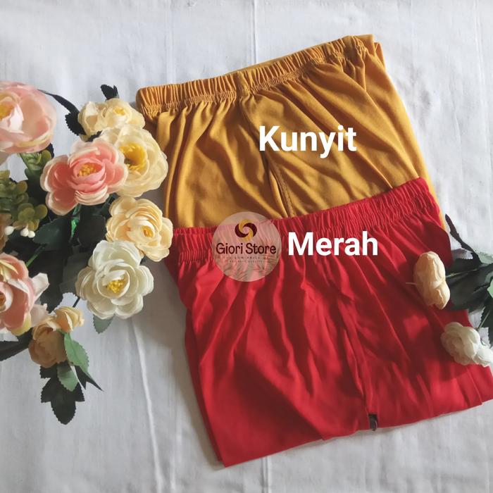 Gambar Celamis Los Jumbo Polos Dan Motif - Merah dari Pusat Leggings undefined Tokopedia