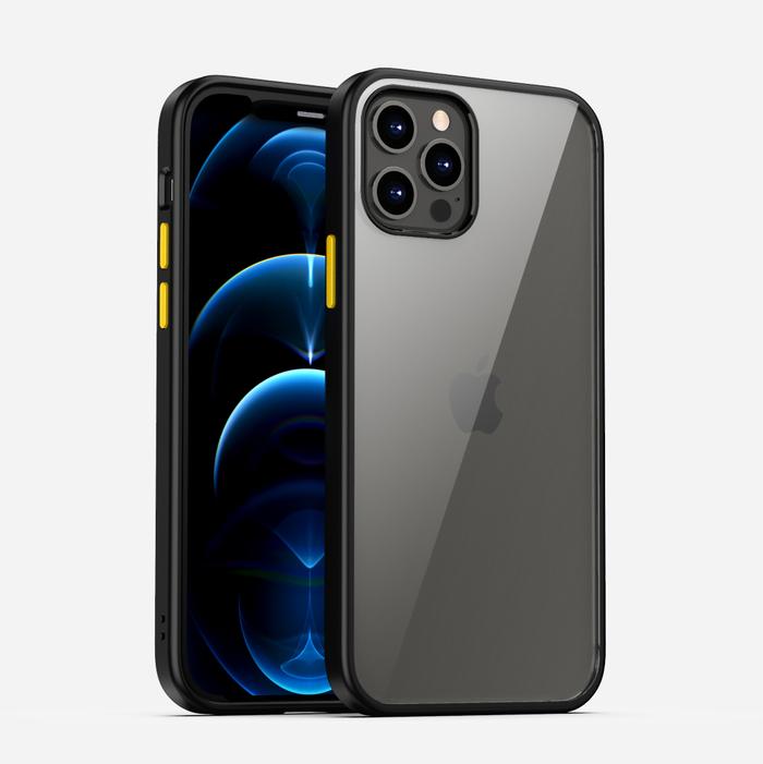 Gambar Premium Acrylic Case iPhone 12 iPhone 12 Pro iPhone 12 Pro Max - Hitam, iP 12 Mini dari Simplecasestore undefined 5 Tokopedia