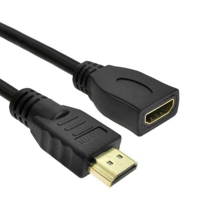 Jual Kabel HDMI Extension Male To Female 30cm Kabel Perpanjangan