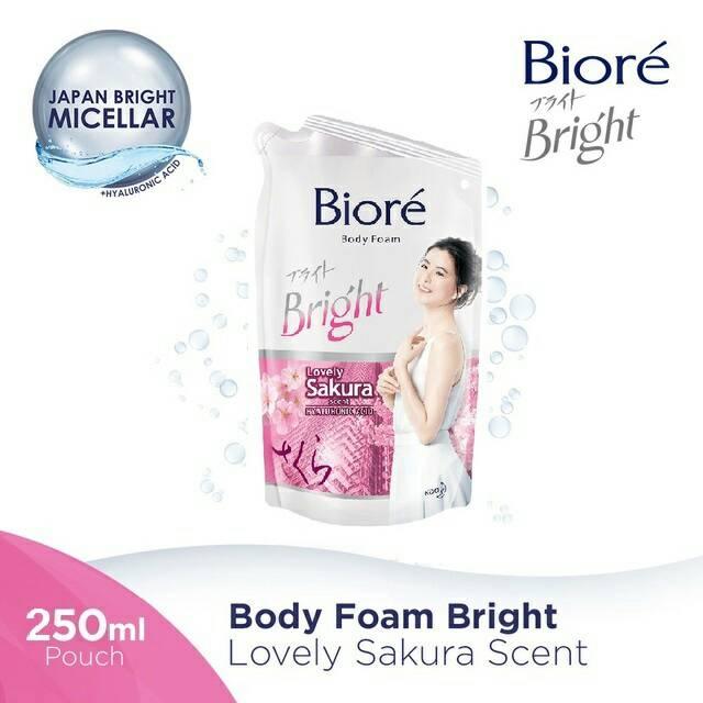 Biore Body Foam Bright