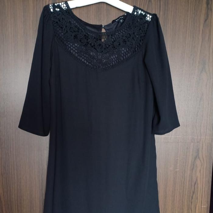 Jual New look black dress hitam wanita 