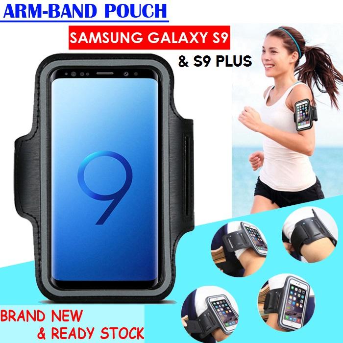 Samsung Galaxy S9 Plus Armband Arm Band Sport Pouch Sarung Lengan Lari S9