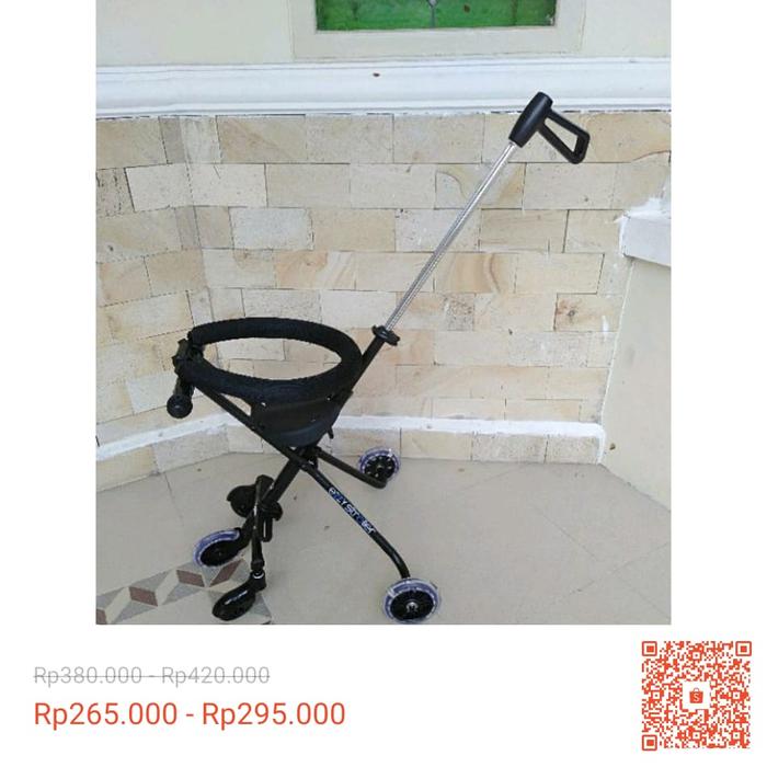 Gambar stroller anak / ezzystroller - hitam - 5 dari kios hazira undefined Tokopedia