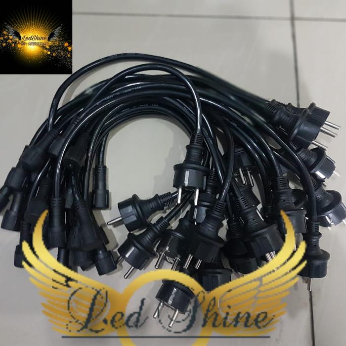 Jual colokan kabel fitting outdoor waterproof sambungan steker fitting ...