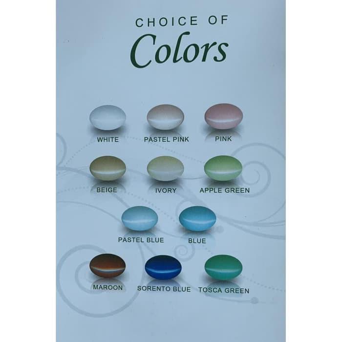 Gambar Closet Jongkok SC-01 Duty Sanitary Ware Warna Tua - TOSCA GREEN dari Megabuilding undefined Tokopedia