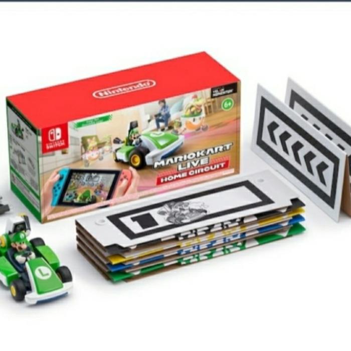 Gambar nintendo switch mario kart live home circuit / luigi kart home circuit - luigi set dari jayasakti shops undefined Tokopedia