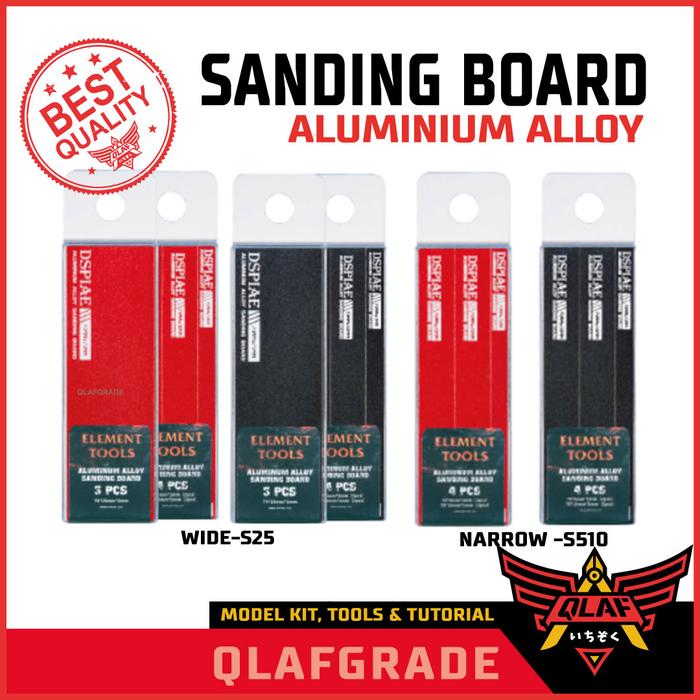Gambar SANDING BOARD ALUMINIUM ALLOY STICK AMPLAS BERKUALITAS dspiae gundam dari Wahkhilaf undefined Tokopedia
