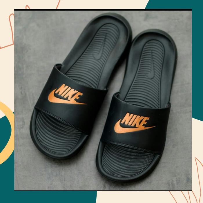 Jual Sandal nike victori one slide original black gold - 42 - Kota  Tangerang Selatan - shacy_shoes 27 | Tokopedia