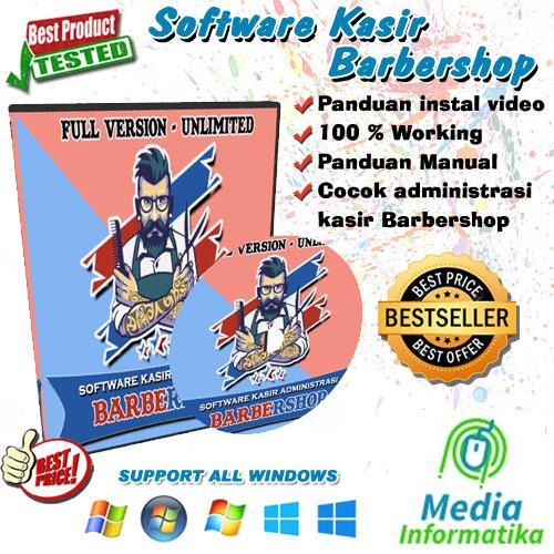 Gambar software program aplikasi barbershop full unlimited dari Media POS undefined Tokopedia