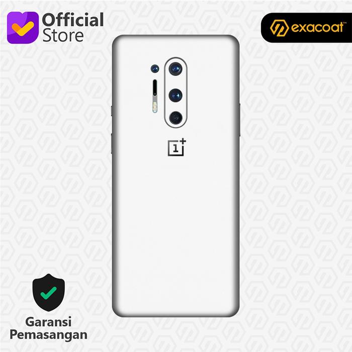 Gambar [EXACOAT] OnePlus 8 Pro 3M Skin / Garskin - True Colors - Putih, Model Cut Only dari Exacoat undefined Tokopedia